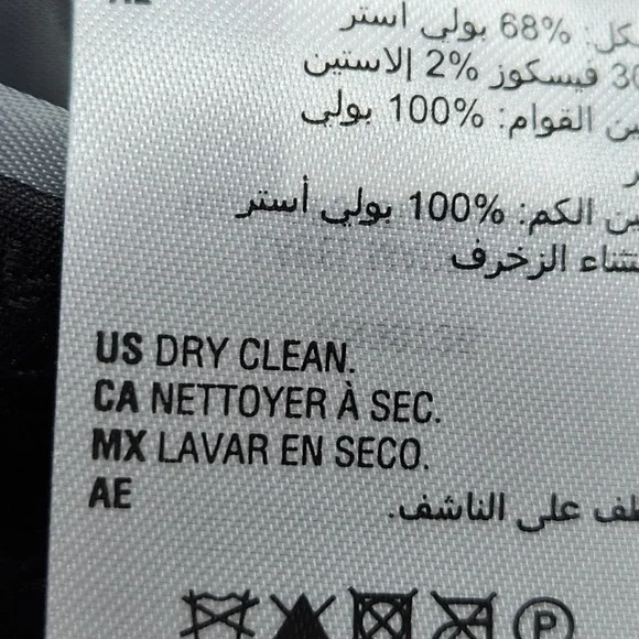 Bar III Blazer Mens 36R 36 Regular Gray Plaid Slim Fit Stretch Sport Coat Jacket - Picture 9 of 10